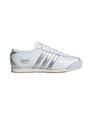 adidas Italia Sneaker in White and Silver